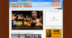 Desktop Screenshot of halauoaulani.org