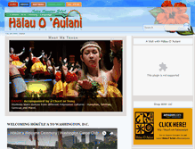 Tablet Screenshot of halauoaulani.org
